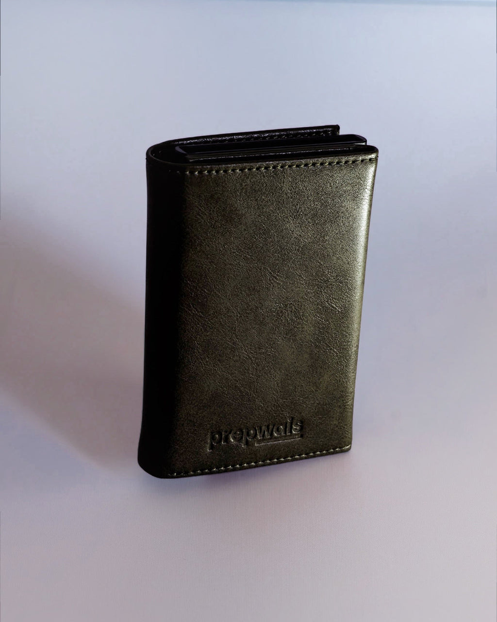 Tarjetero Simple Verde Oliva