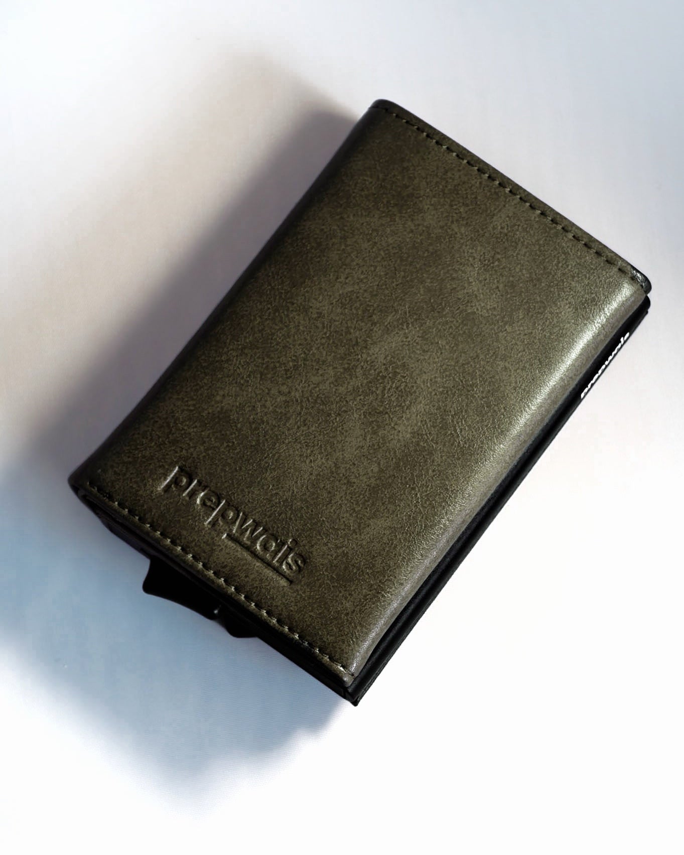 Tarjetero Simple Verde Oliva