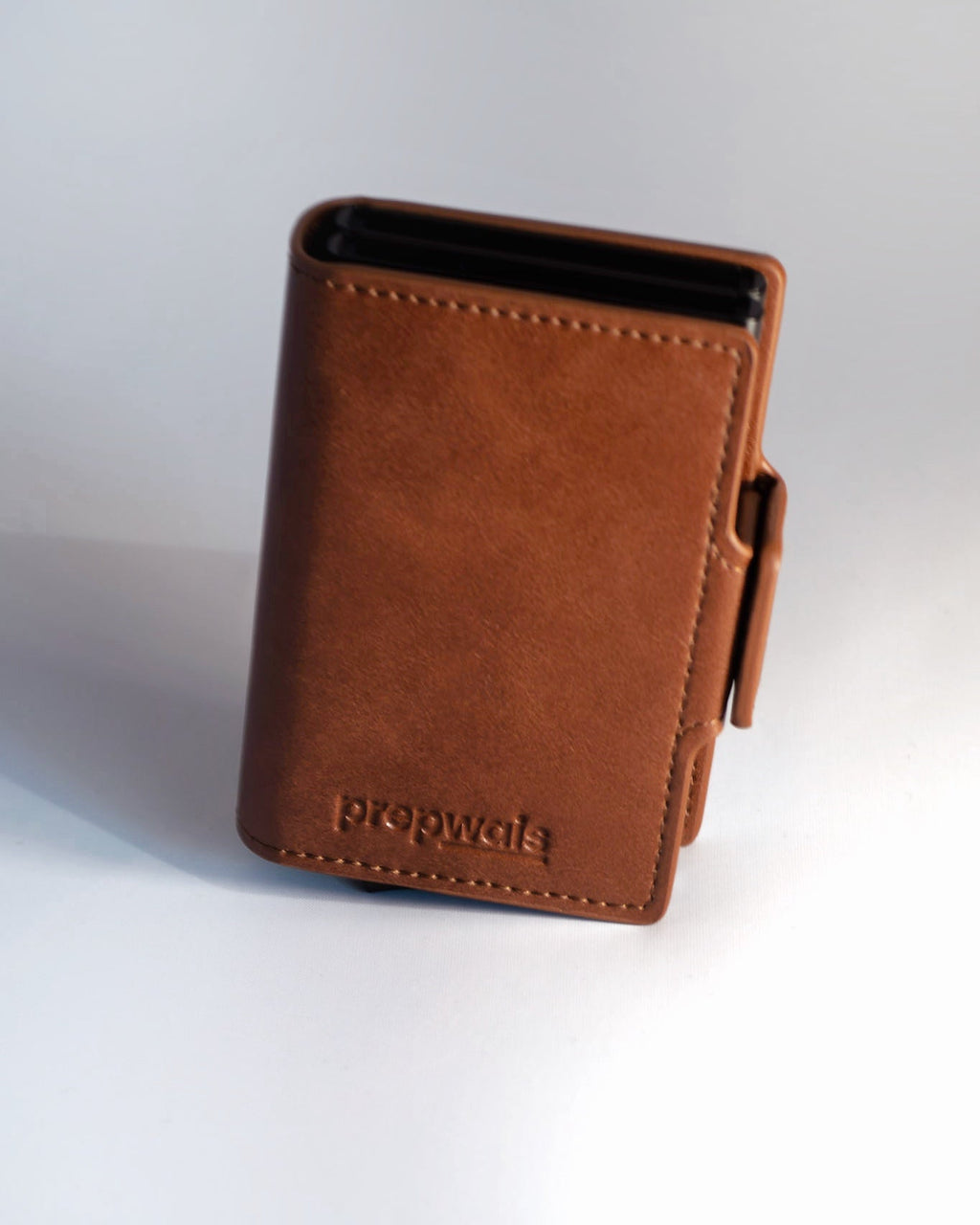Tarjetero Doble Marrón