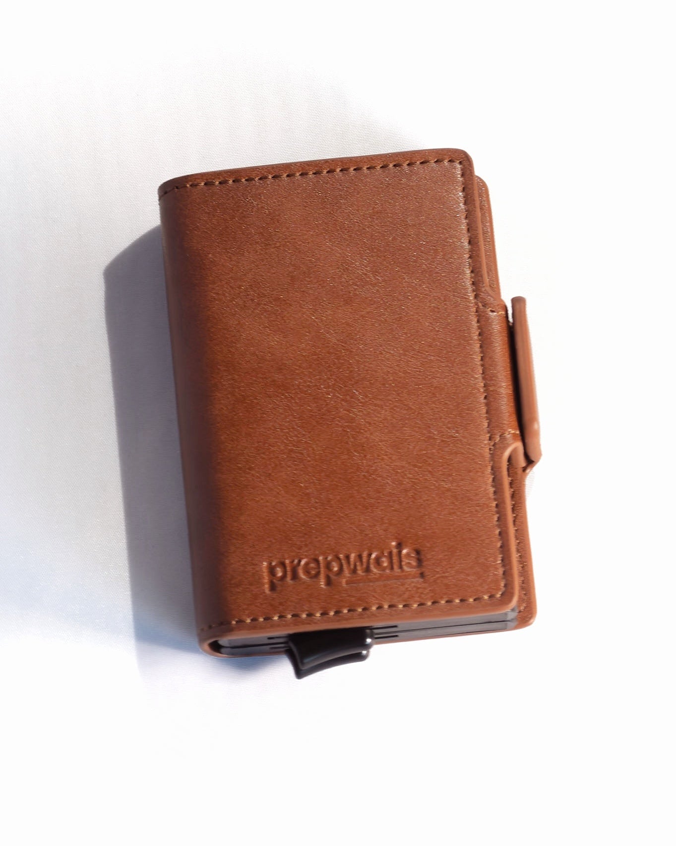 Tarjetero Doble Marrón