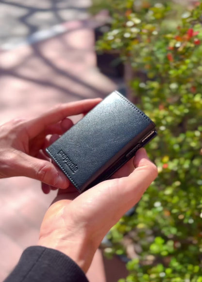 Tarjetero Esencial Negro